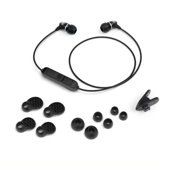 JLab Bluetooth Wireless Ear Buds Black Audio Metal Sweatproof 6 Hours Play NWT - Picture 4 of 15